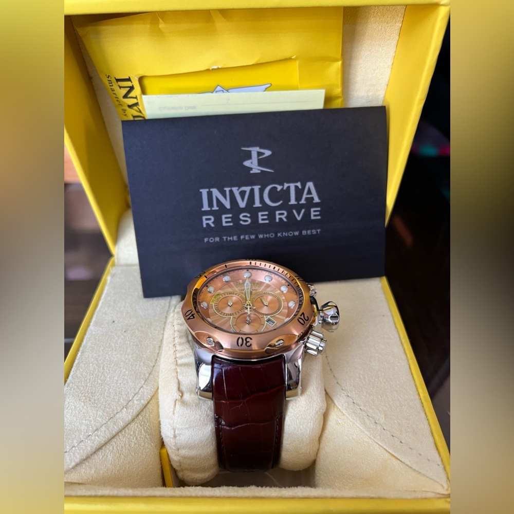 Invicta Reserved Venom Watch model# 10778 NWOT